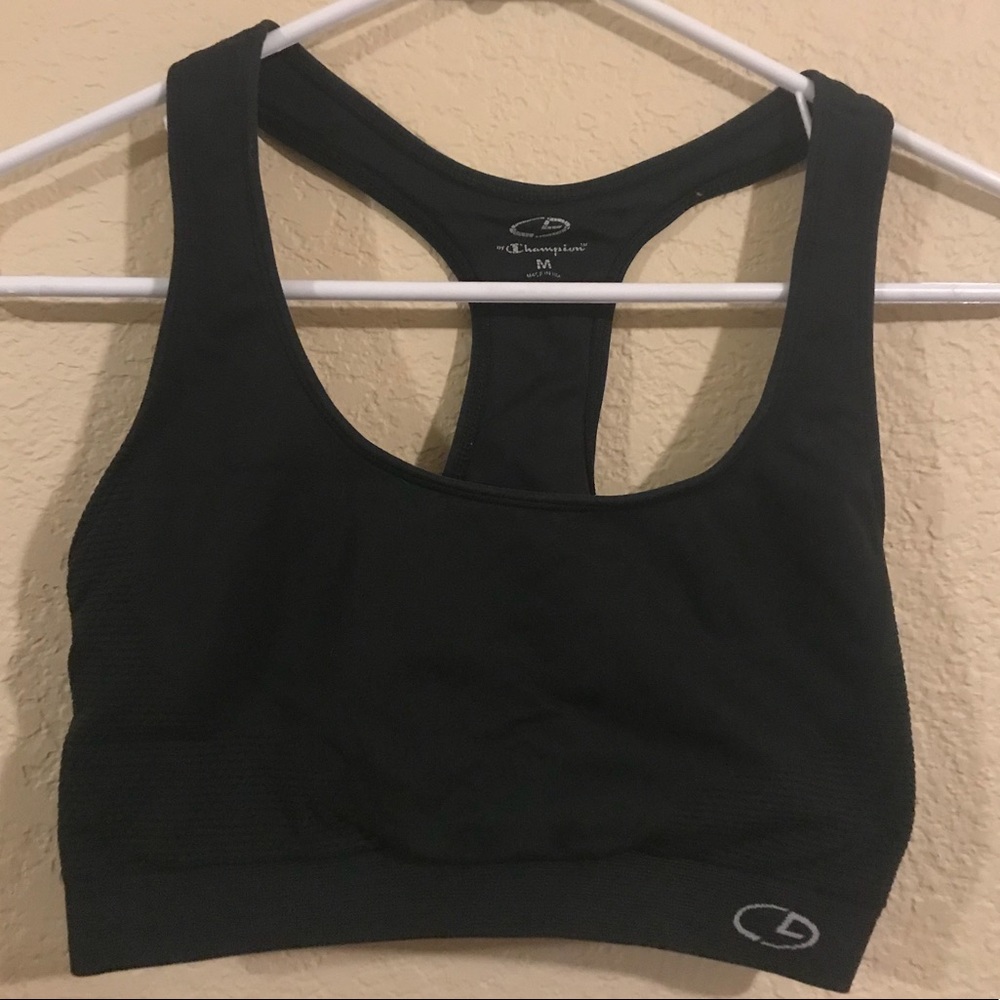 Champion Black Sports Bra
